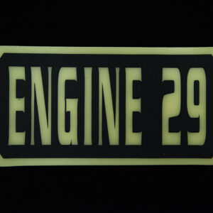 IdentiFire™ SCBA Accountability System - Replacement/Additional Rear Tag