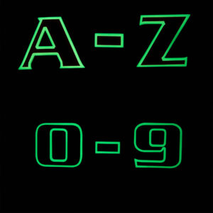 IdentiFire™ Custom Letters/Numbers 1-2″ Tall