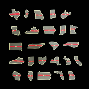 Thin Red Line US States