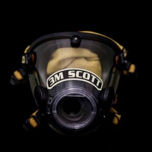 Colored Reflective IdentiFire™ Facepiece Nameplate for 3M™ Scott™ AV-3000 HT Facepiece