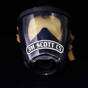 Colored Reflective IdentiFire™ Facepiece Nameplate for 3M™ Scott™ Vision C5 Facepiece
